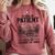 Please Be-Patient With-Me I'm From The 1900s Oregon Trail Comfort Colors Sweatshirt Orchid