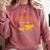 Please Be Patient With Me I'm From The 1900s 2024 Mom Dad Comfort Colors Sweatshirt Orchid