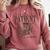Please Be Patient I'm From The 1900s Boomer Meme Print Premium Comfort Colors Sweatshirt Orchid