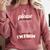Please Be Patient With Me I'm From The 1900s Classic People Comfort Colors Sweatshirt Orchid