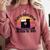 Please Be Patient With Me I'm From The 1900s Floppy Disk Comfort Colors Sweatshirt Orchid