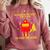 Please Be Patient With Me I'm From The 1900s Gen X Robot Comfort Colors Sweatshirt Orchid