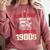 Please Be Patient With Me I'm From The 1900s Grandma Grandpa Premium Comfort Colors Sweatshirt Orchid