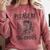 Please Be Patient I'm From The 1900s Horse Drawn Wagon Gifts Comfort Colors Sweatshirt Orchid