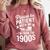 Please Be Patient I'm From The 1900s Old Man Premium Comfort Colors Sweatshirt Orchid