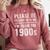 Please Be Patient With Me I'm From The 1900s Old People Comfort Colors Sweatshirt Orchid Please Be Patient With Me I'm From The 1900s Old People Comfort Colors Sweatshirt Orchid