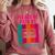 Please Be Patient I'm From The 1900s Retro Cassette Tape Premium Tri-Blend Comfort Colors Sweatshirt Orchid