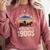Please Be Patient With My I'm From The 1900s Retro Comfort Colors Sweatshirt Orchid