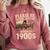 Please Be Patient With Me I'm From The 1900s Retro Humor Comfort Colors Sweatshirt Orchid
