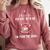 Please Be Patient With Me I'm From The 1900s Women Girl Premium Comfort Colors Sweatshirt Orchid