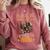 Please Be Patient With Mee I'm From The 1900s Minimalist Comfort Colors Sweatshirt Orchid