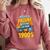 Please Be Patient-With Me I'm From The 1900s Retro 90's Comfort Colors Sweatshirt Orchid