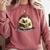 Porcupine Reading Book Hedgehog Book Lover Comfort Colors Sweatshirt Orchid