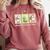 Preppy 100 Days Of School Goose Coffee Books Teacher Life Comfort Colors Sweatshirt Orchid Preppy 100 Days Of School Goose Coffee Books Teacher Life Comfort Colors Sweatshirt Orchid