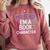 Pretend I'm A Book Character Reader Fan Cosplay Comfort Colors Sweatshirt Orchid