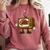 Protect PBS 80s Nostalgia Television Shirt Comfort Colors Sweatshirt Orchid