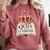 Queen Of The Classroom Appreciation Royal Crown Book Comfort Colors Sweatshirt Orchid Queen Of The Classroom Appreciation Royal Crown Book Comfort Colors Sweatshirt Orchid
