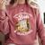 Quilting Sewing Machine Quilter Easily Distracted By Book Comfort Colors Sweatshirt Orchid