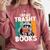 Raccoon Smutty Book Lover Spicy Romance Novels Women's Comfort Colors Sweatshirt Orchid