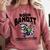 Racoon-Bookworm-Book Bandit-Fueled By Fiction Comfort Colors Sweatshirt Orchid