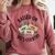 Raised On 90's Country Music Lover Nostalgia Retro Vibe Comfort Colors Sweatshirt Orchid
