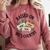 Raised On 90's Country Music Lover Nostalgia Retro Vibe Premium Tri-Blend Comfort Colors Sweatshirt Orchid