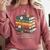 There Is No Such Thing As Too Many Books Reading Comfort Colors Sweatshirt Orchid