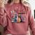 There Is No Such Thing As Too Many Books Reading Librarian Comfort Colors Sweatshirt Orchid