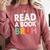 Read A Book Bruh Teacher Comfort Colors Sweatshirt Orchid