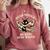 Read Books Be Kind Stay Weird Moth Coffee Lover Reading Comfort Colors Sweatshirt Orchid