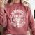 Read Books Lift Weights Fight Fascists Reading Men Women Comfort Colors Sweatshirt Orchid