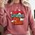 Read Books Lift Weights Fight Fascists Reading No Kings Comfort Colors Sweatshirt Orchid