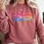 Read Books Lift Weights Fight Fascists Tie Dye Men Women Comfort Colors Sweatshirt Orchid