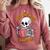 Read Books Lover Bookworm Cute Reading Just One More Chapter Comfort Colors Sweatshirt Orchid