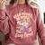 Read Books Be Weird Stay Feral Cat Comfort Colors Sweatshirt Orchid