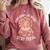 Read Books Be Weird Stay Feral Goat Comfort Colors Sweatshirt Orchid