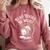 Read Books Be Weird Stay Feral Opossum Comfort Colors Sweatshirt Orchid