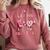 Read Your Heart Out Teacher Valentine Book Comfort Colors Sweatshirt Orchid