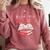 Read Your Heart Out Teacher Valentines Day Book Lover Comfort Colors Sweatshirt Orchid