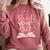 Read Your Heart Out Teacher Valentines Day Reading Book Love Premium Tri-Blend Comfort Colors Sweatshirt Orchid