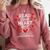 Read Your Heart Out Valentine Book Lover Reading Teacher Comfort Colors Sweatshirt Orchid