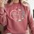 Read Your Heart Out Valentines Teacher Reading Book Lover Comfort Colors Sweatshirt Orchid
