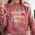 Read My Shirt Day For Kids Boy Girls i Will Read Book Comfort Colors Sweatshirt Orchid