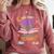 Reading 6 7 Meme Six Seven Cozy Book Lover Teacher Comfort Colors Sweatshirt Orchid