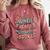 Reading Auntie Book Lover For Bookworm Aunt Comfort Colors Sweatshirt Orchid