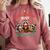 Reading Book Lover Racoon Always Freakin Busy Reading Trash Comfort Colors Sweatshirt Orchid