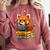 Reading Book Lover Red Panda Read Books Be Kind Stays Weird Comfort Colors Sweatshirt Orchid