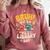 Reading Book Lover School Librarian Bruh It's Library Day Comfort Colors Sweatshirt Orchid