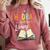 Reading Books Bibliophile Hooray It's Library Day Comfort Colors Sweatshirt Orchid Reading Books Bibliophile Hooray It's Library Day Comfort Colors Sweatshirt Orchid