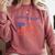 Reading Books I Can't Emotionally Handle Book Lover Comfort Colors Sweatshirt Orchid